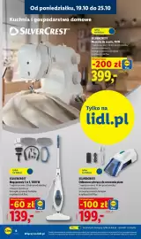 Lidl gazetka tydzień 43 Strona 20: SILVERCREST Odkurzacz piorący do usuwania plam €199,00