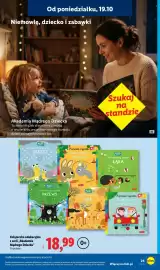 Lidl gazetka tydzień 43 Strona 27: Książeczka edukacyjna z serii „Akademia Mądrego Dziecka” €18,99