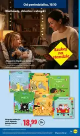 Lidl gazetka tydzień 43 Strona 27: Książeczka edukacyjna z serii „Akademia Mądrego Dziecka” €18,99