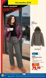 Lidl gazetka tydzień 43 Strona 34: ESMARA Pikowana kurtka damska €79,99