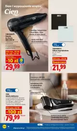 Lidl gazetka tydzień 43 Strona 46: CIEN Golarka elektryczna €79,99, CIEN BEAUTY Szklana waga łazienkowa €21,99