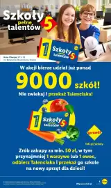 Lidl gazetka tydzień 43 Strona 5: Szkoły 5 talentów Anna i Danylo, SP nr 92 im. Bohaterów Westerplatte, Kraków Talenciak