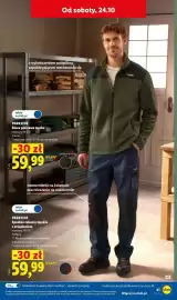 Lidl gazetka tydzień 43 Strona 51: Parkside Bluza polarowa męska €59,99, Parkside Spodnie robocze męskie z ociepleniem €59,99