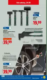 Lidl gazetka tydzień 43 Strona 53: PARKSIDE Nitownica z obrotową głowicą, 70 elementów €39,99, Parkside Młotek €19,99