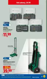 Lidl gazetka tydzień 43 Strona 55: PARKSIDE Wózek transportowy składany €39,99