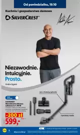 Lidl gazetka tydzień 43 Strona 8: SILVERCREST Akumulatorowy odkurzacz cyklonowy 2 w 1, 400 W €599,00
