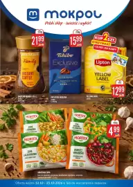 MOKPOL gazetka Strona 1: EDUSCHO FAMILY instant €21,99, Herbata Czarna Yellow Label Lipton €12,99