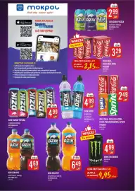 MOKPOL gazetka Strona 9: Dzik Zero PET €6,49, Dzik Napój grapefruit, multifruit €4,99