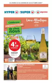 Catalogue Super U semaine 42 page 1: Moulin Carré Muscadet Sèvre et Maine sur lie €4,59
