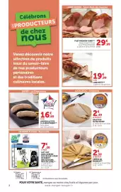 Catalogue Super U semaine 42 page 2: LARD RÔTI €19,99, Le Porc Français Andouillettes à la moutarde €16,99