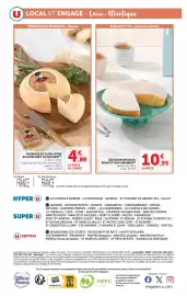Catalogue Super U semaine 42 page 4: Fromage du Curé Affiné €4,89, BISCUIT D'YS GÂTEAU NANTAIS AU RHUM ET AUX AMANDES €10,95