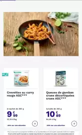 Catalogue Picard page 18: Picard Queues de gambas crues décortiquées €10,89, Picard Crevettes au curry rouge €9,99