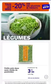 Catalogue Picard page 21: Picard Petits pois doux €3,50