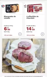 Catalogue Picard page 5: Picard Blanquette de volaille €6,99, Picard 4 Effeillés de Charolais €14,69