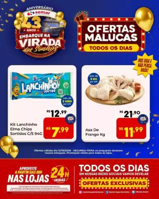 Folheto Semar Supermercado (válido até 12-10)