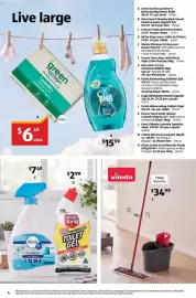 ALDI catalogue week 43 Page 4: 4 Live large Suitable for top and feet loaders Ex green action Plant Based Formula Laundry