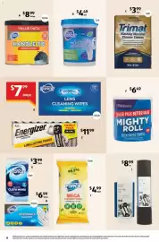 ALDI catalogue week 43 Page 6: Power Force Mega Cleaning Wipes €4,99, Power Force Handle Tie Garbage Bags €8,99