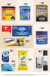ALDI catalogue week 43 Page 6: Power Force Mega Cleaning Wipes €4,99, Power Force Handle Tie Garbage Bags €8,99