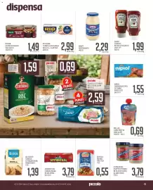Volantino Supermercati Piccolo Pagina 19: Consorcio filetti di tonno €3,79, Mellin 100% frutta vari gusti €0,69