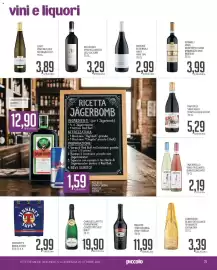 Volantino Supermercati Piccolo Pagina 21: Tavernello vino frizzante bianco/rosato €2,19