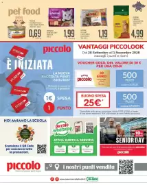Volantino Supermercati Piccolo Pagina 24: Whiskas Pure Delight €1,99, Monge Le Chat Cibo Umido Multipack €1,19
