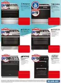 The Good Guys catalogue Page 20: Belling Mini Richmond 60cm Induction Upright Cooker €150,00
