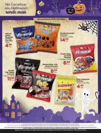 Folheto Carrefour Página 5: Florestal - pirulito bruxolito €14,99, 3 corações - pirulito baby €6,99