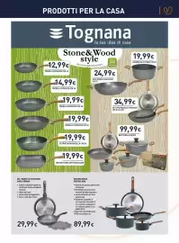 Volantino Unieuro Pagina 15: Batteria 8 pezzi vertical ribs €89,99, Set 2 padelle circle ardesia €29,99