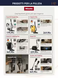 Volantino Unieuro Pagina 19: Guard L1 Flex Aspirapolvere con sacco €249,90, Aspirapolvere con sacco €349,90