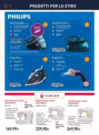 Volantino Unieuro Pagina 24: Ferro da stiro Azur €69,99, Stiratrice verticale Serie 5000 €59,99