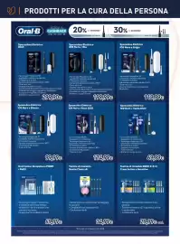 Volantino Unieuro Pagina 28: Spazzolino Elettrico iO9 Nero / Blu €199,99, Spazzolino Elettrico iO2 Nero / Verde DUO €69,99