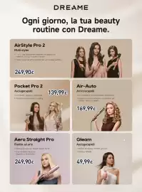 Volantino Unieuro Pagina 30: Pocket Pro 2 Asciugacapelli €139,99, Gleam Asciugacapelli €49,99