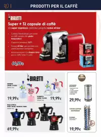 Volantino Unieuro Pagina 8: Bialetti Caffettiera 3 tazze €19,99, Moka Express Bialetti €69,99