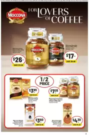 IGA catalogue week 42 Page 12: Moccona Liquid Espresso Coffee Sachet €4,30, Moccona Barista Reserve Coffee Capsules €3,60