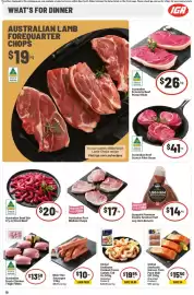 IGA catalogue week 42 Page 17: Australian Pork Midloin Chops €17,00, Sunpork Premium Leg Ham Bone In €14,00