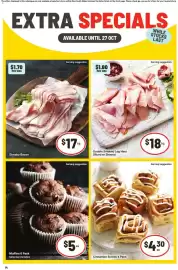 IGA catalogue week 42 Page 21: Double Smoked Leg Ham €18,00, Cinnamon Scrolls 4 Pack €4,30
