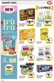 IGA catalogue week 42 Page 33: Nanna's Fruit Crumble €5,00, Solo Lemon Ice Block €5,00