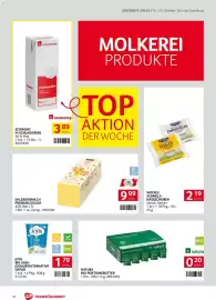 Transgourmet Flugblatt woche 43 Seite 10: Salzburgmilch Premium Gouda €9,99, Economy H-Schlagobers €3,89
