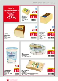 Transgourmet Flugblatt woche 43 Seite 12: Kärntner Gouda Geräuchert €13,04, BIO+ RAHMBRIETORTE €16,26