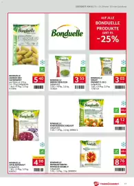 Transgourmet Flugblatt woche 43 Seite 17: Bonduelle Erbsen sehr fein €3,55, Bonduelle KaiserGemüse Exquisit €4,12