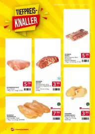 Transgourmet Flugblatt woche 43 Seite 2: Schwein Bauch €5,29, Economy Hühner Keule €3,99