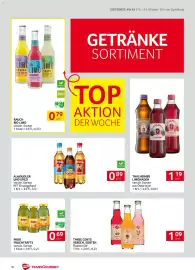 Transgourmet Flugblatt woche 43 Seite 30: Almdudler und Spezi €0,89, RAUCH BIO LIMO €0,79