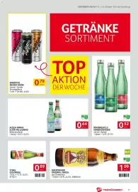 Transgourmet Flugblatt woche 43 Seite 31: Römerquelle Mineralwasser €0,52, Acqua Panna & San Pellegrino Mineralwasser €0,64