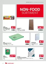 Transgourmet Flugblatt woche 43 Seite 38: Ajax Reiniger €21,99, Saltech Salztabletten Universal €0,38