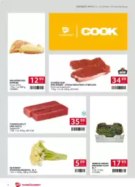 Transgourmet Flugblatt woche 43 Seite 6: Thunfischfilet Saku Block €35,99, Asaredo Beef Rind Beiried - Steaks €34,99