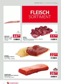 Transgourmet Flugblatt woche 43 Seite 8: Barbarie Entenbrust Weiblich €22,99