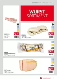 Transgourmet Flugblatt woche 43 Seite 9: Berger Käseleberkäse €6,99, Landhof Kalbsleberstreichwurst €5,99