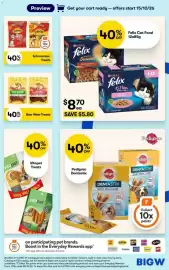 BIG W catalogue Page 3: Felix Cat Food €8,70, Pedigree Dentastix