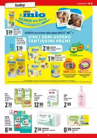 Volantino Rossotono Carrefour Pagina 10: Farmacotone Bebè faldine rettangolari €2,59, Huggies Unistar Salviettine €0,99