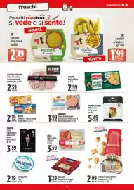 Volantino Rossotono Carrefour Pagina 12: Carciofi al vapore €1,99, Bergader edelblu formaggio €1,29